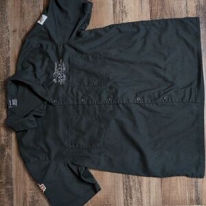 Harley Davidson Shop Shirt From St. Thomas Virgin Islands Size XL in Black